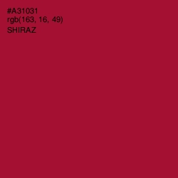 #A31031 - Shiraz Color Image