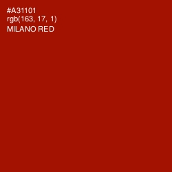 #A31101 - Milano Red Color Image