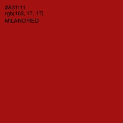 #A31111 - Milano Red Color Image