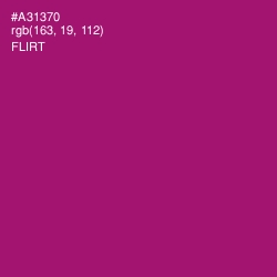#A31370 - Flirt Color Image
