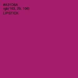 #A31D6A - Lipstick Color Image