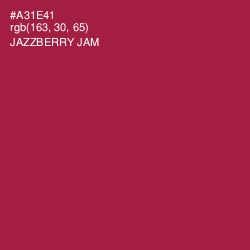 #A31E41 - Jazzberry Jam Color Image