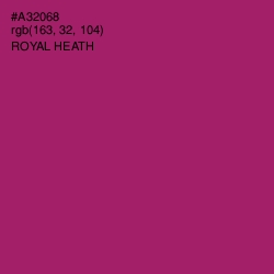 #A32068 - Royal Heath Color Image