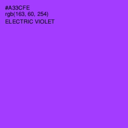 #A33CFE - Electric Violet Color Image