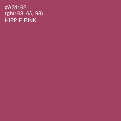 #A34162 - Hippie Pink Color Image