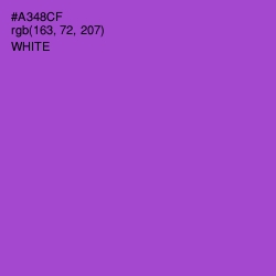 #A348CF - Amethyst Color Image