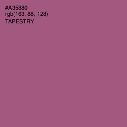 #A35880 - Tapestry Color Image