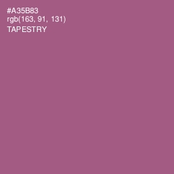 #A35B83 - Tapestry Color Image