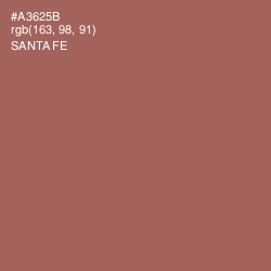 #A3625B - Santa Fe Color Image