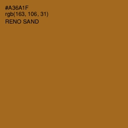 #A36A1F - Reno Sand Color Image