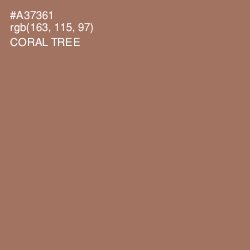 #A37361 - Coral Tree Color Image