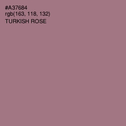 #A37684 - Turkish Rose Color Image