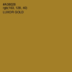 #A38028 - Luxor Gold Color Image