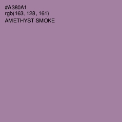 #A380A1 - Amethyst Smoke Color Image
