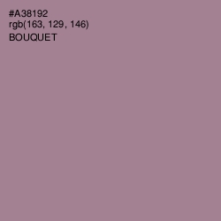 #A38192 - Bouquet Color Image