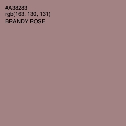 #A38283 - Brandy Rose Color Image