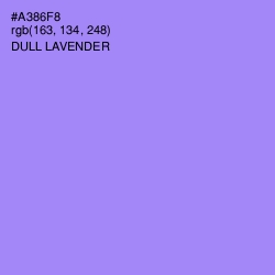 #A386F8 - Dull Lavender Color Image