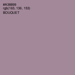 #A38899 - Bouquet Color Image