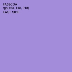 #A38CDA - East Side Color Image