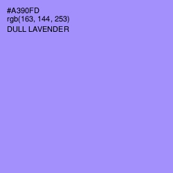 #A390FD - Dull Lavender Color Image