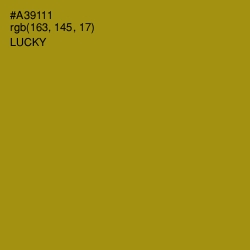 #A39111 - Lucky Color Image