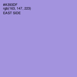 #A393DF - East Side Color Image