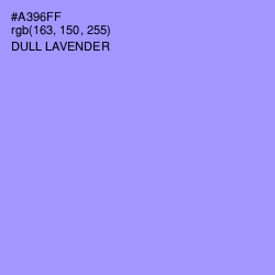 #A396FF - Dull Lavender Color Image