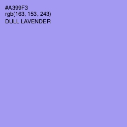 #A399F3 - Dull Lavender Color Image