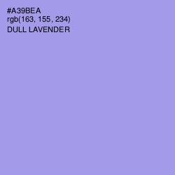 #A39BEA - Dull Lavender Color Image