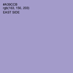 #A39CCB - East Side Color Image