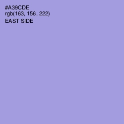 #A39CDE - East Side Color Image