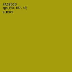 #A39D0D - Lucky Color Image