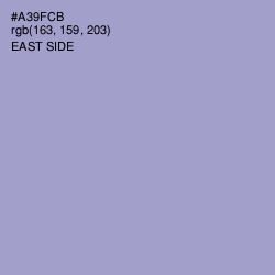 #A39FCB - East Side Color Image