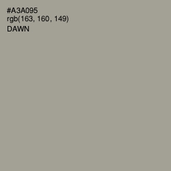 #A3A095 - Dawn Color Image