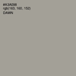 #A3A098 - Dawn Color Image