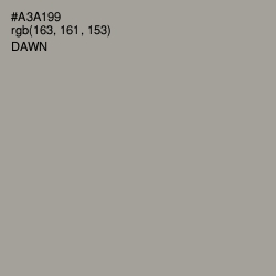 #A3A199 - Dawn Color Image