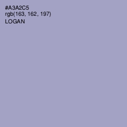#A3A2C5 - Logan Color Image