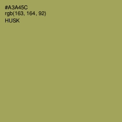 #A3A45C - Husk Color Image