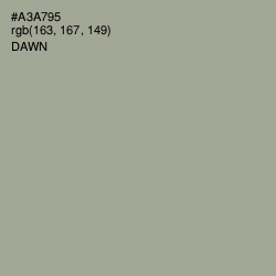 #A3A795 - Dawn Color Image