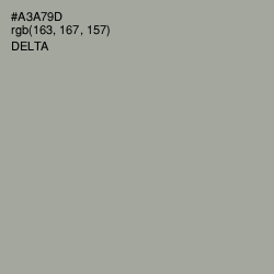 #A3A79D - Delta Color Image