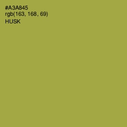 #A3A845 - Husk Color Image