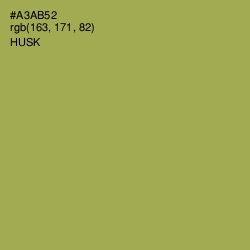 #A3AB52 - Husk Color Image