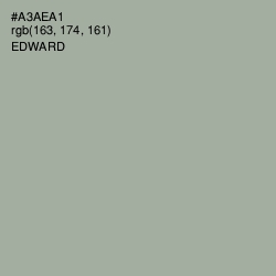#A3AEA1 - Edward Color Image