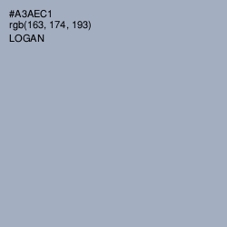#A3AEC1 - Logan Color Image
