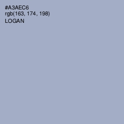 #A3AEC6 - Logan Color Image