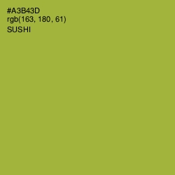 #A3B43D - Sushi Color Image