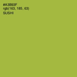 #A3B93F - Sushi Color Image