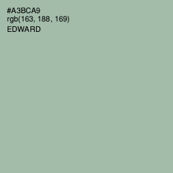#A3BCA9 - Edward Color Image