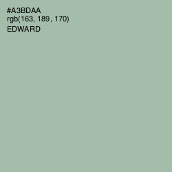 #A3BDAA - Edward Color Image