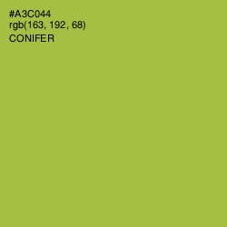 #A3C044 - Conifer Color Image